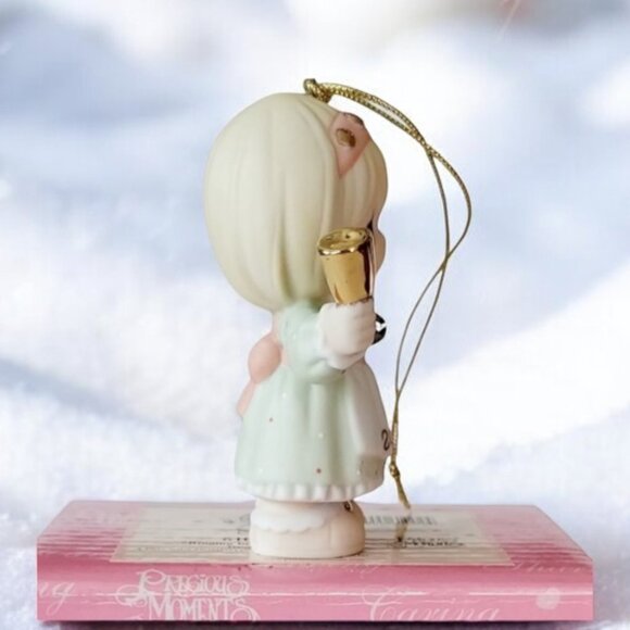2006 Precious Moments "Ringing in the Season" Item #610002 Ornament - Picture 4 of 8